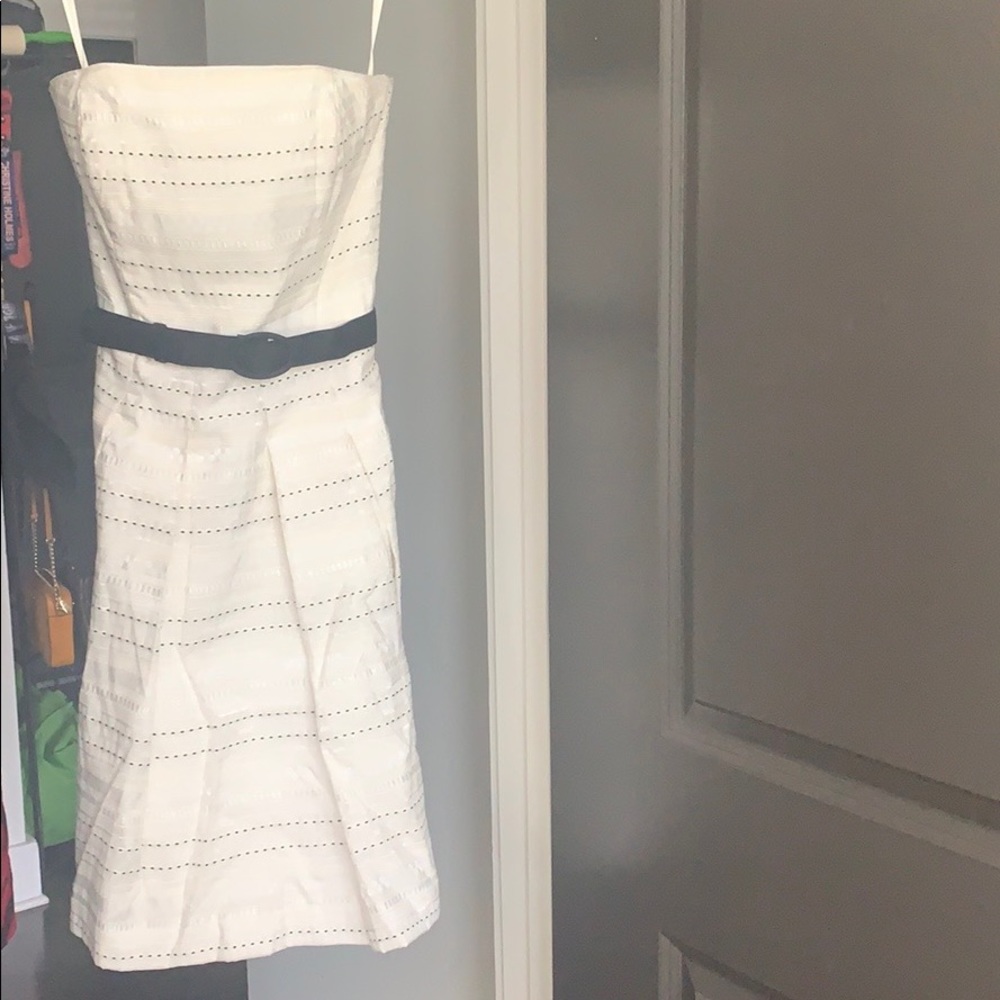 White House Black Market Strapless dress